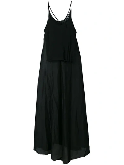 Serien Umerica Serien°umerica Flared Maxi Dress - Black