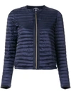 Save The Duck Collarless Padded Jacket - Blue