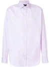 Emporio Armani Slim Fit Shirt In Pink