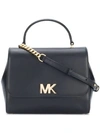 Michael Michael Kors Mott Medium Satchel In Black