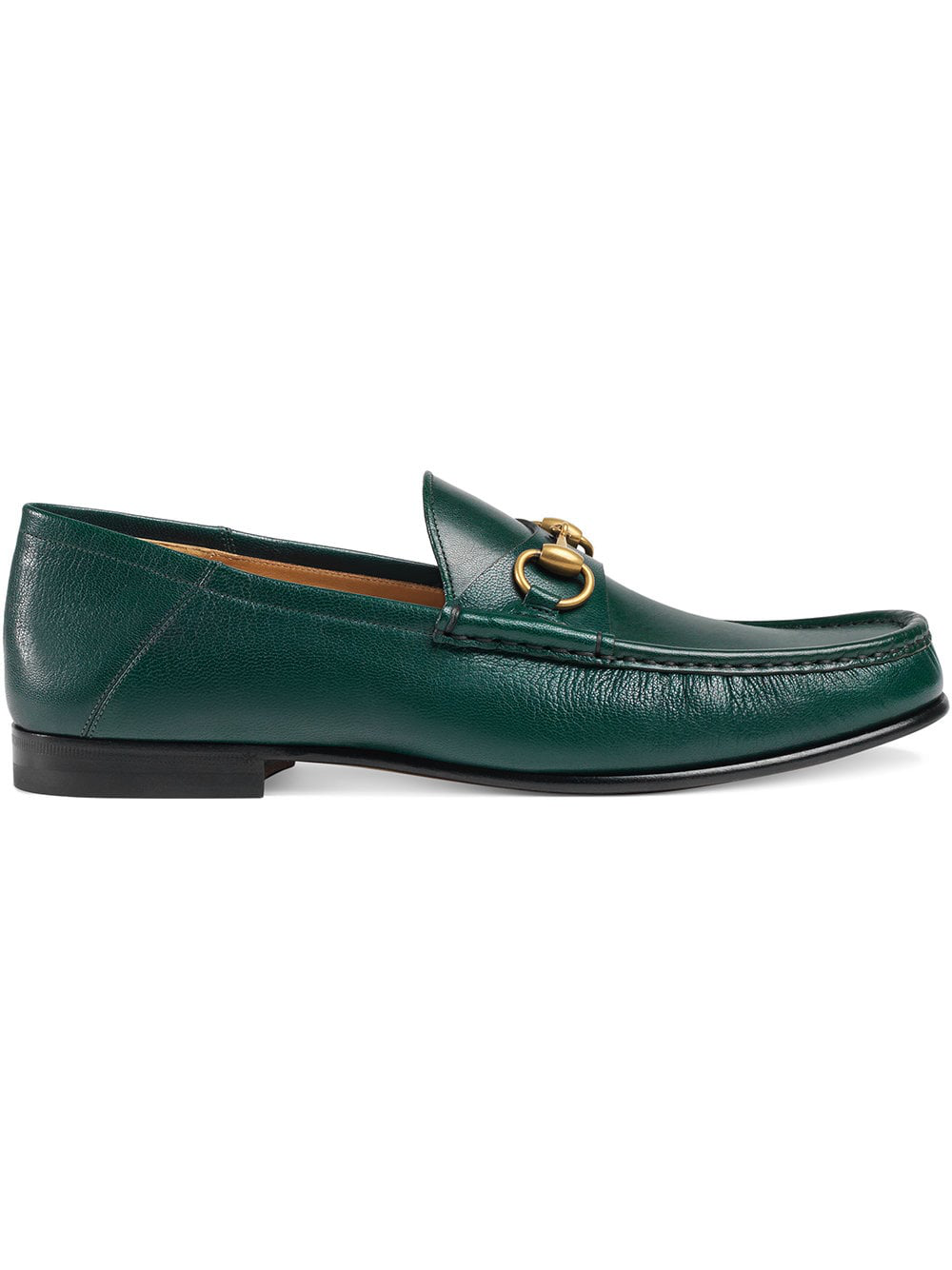 gucci loafers green