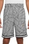 Nike Dri-fit Dna Big Kids' (boys') Basketball Shorts In Black