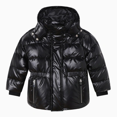 Givenchy Kids' Logo-print Puffer Jacket In Black