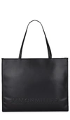 Simon Miller Studio Logo Leather Tote Bag In Black