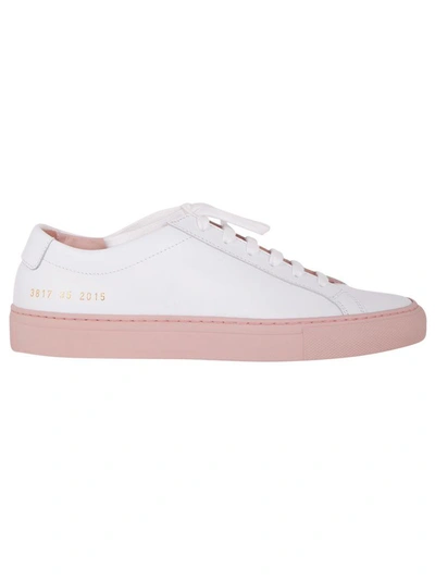 Common Projects Achilles Sneakers In White-blush