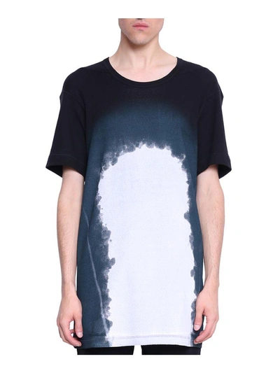 11 By Boris Bidjan Saberi Oversized Cotton T-shirt In Nero