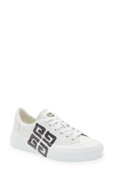 Givenchy X Josh Smith City Sport Sneaker In White/ Black