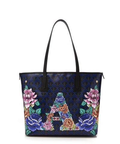 Liberty London Little Marlborough Tote Bag In A Print In Garden Of Beauty