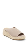 Eileen Fisher Tali Platform Wedge Sandal In Blush