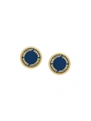 Marc Jacobs Classic Logo Medallion Stud Earrings