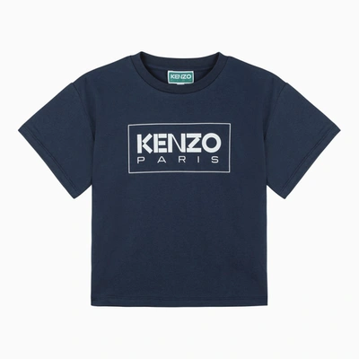 Kenzo Kids' Blue Regular T-shirt 6-8-10-12 Y