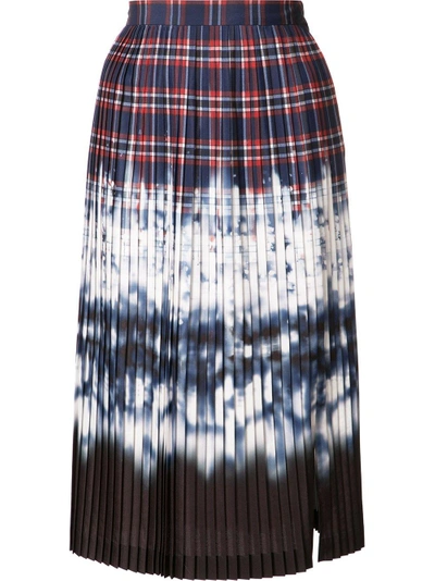 Altuzarra Tie Dye Pleated Skirt