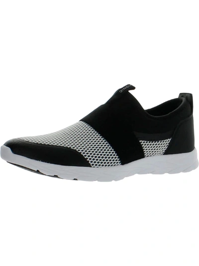 Vionic Camrie Womens Mesh Slip On Athletic And Training Shoes In Black