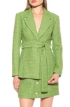 Alexia Admor Olya Jacket Blazer In Sage