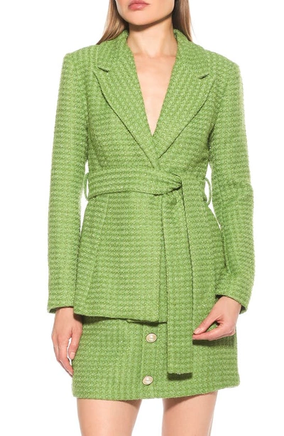 Alexia Admor Olya Jacket Blazer In Sage