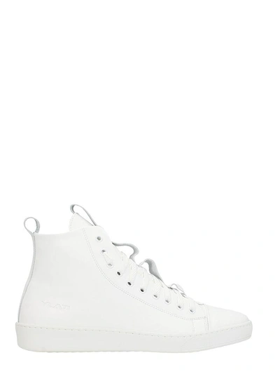 Ylati Footwear Sorrento White Leather Sneakers