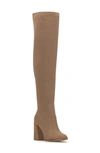 Jessica Simpson Brixten Over The Knee Boot In Silver
