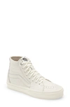 Vans Sk8-hi Tapered Sneaker In Leather Marshmallow