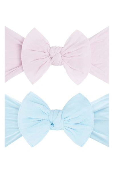Baby Bling Headbands In Primrose Sky