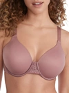 Vanity Fair Beauty Back Smoothing Full-figure Contour Bra 76380 In Premium Plum