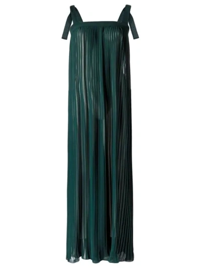 Adriana Degreas Maxi Dress In Green