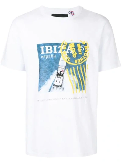 Blood Brother 'ibiza' T-shirt In White