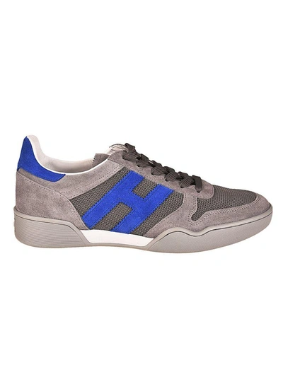 Hogan H357 Pro Trainers In Grey-bluette