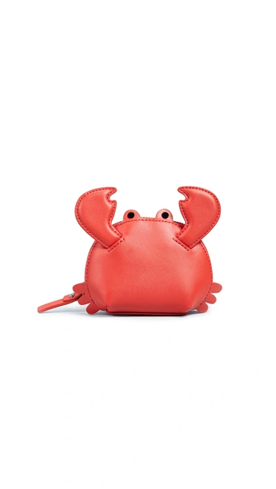 Kate Spade Shore Thing Crab Coin Purse In Picnic Red