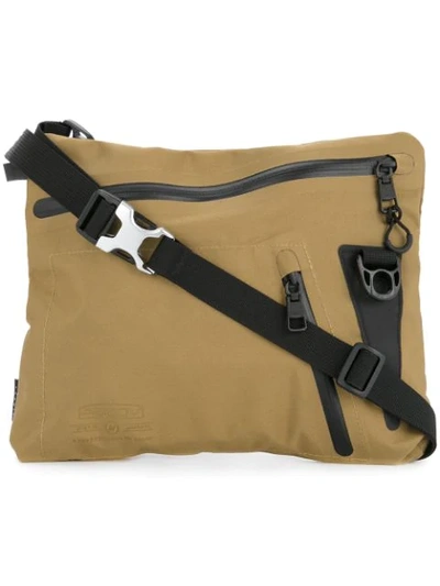 As2ov Waterproof Cordura Shoulder Bag In Brown