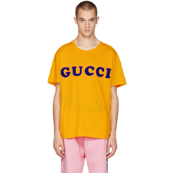 Gucci Logo-print Cotton T-shirt In 7573 Crop | ModeSens