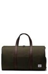 Herschel Supply Co Novel Recycled Nylon Duffle Bag In Ivy Green