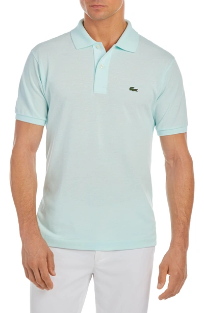 Lacoste 'l1212' Pique Polo In Forest Blue