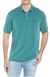 Tommy Bahama Coastal Crest Classic Fit Polo In Forest Green