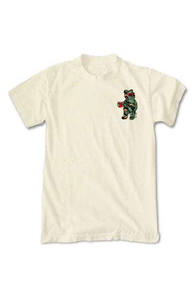 Riot Society Toucan Bear Graphic T-shirt In Cream