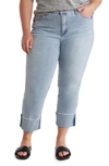 Seven7 Slim Straight Cuff Denim Jeans In Champ