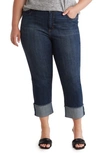 Seven7 Slim Straight Cuff Denim Jeans In Avalon