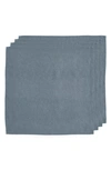 Bed Threads 4-pack Linen Napkins In Mineral