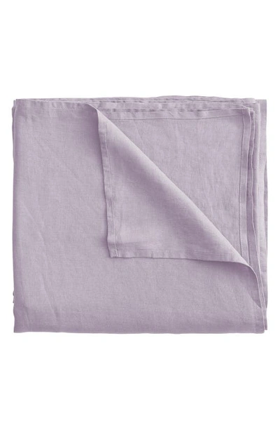 Bed Threads Linen Tablecloth In Lilac