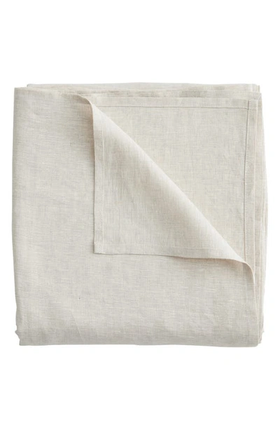 Bed Threads Linen Tablecloth In Oatmeal