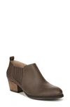 Lifestride Babe Zip Bootie In Chocolate