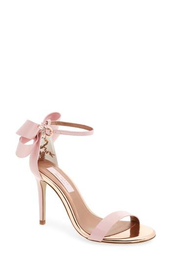 Ted Baker Sandalo Sandal In Light Pink Leather | ModeSens