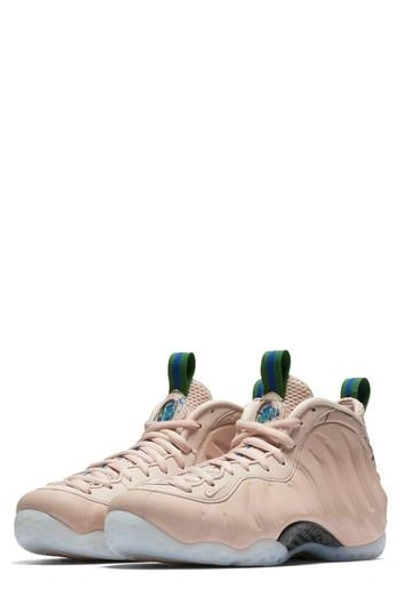 Nike Air Foamposite One Sneaker In Particle Beige/ White