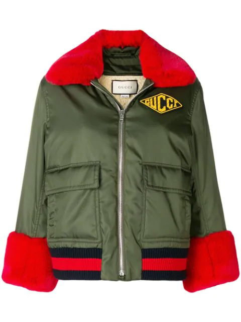 gucci flight jacket