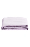 Bed Threads Linen Flat Sheet In Purple Tones