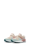 Nike Kids' Air Max Systm Sneaker In Guava/ Jade/ White/ Red