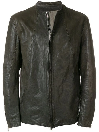 Incarnation Leather Jacket - Grey