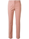 Incotex Cropped Trousers - Pink