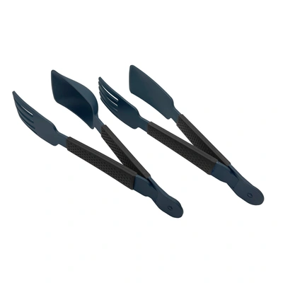 Kuhn Rikon Tong Tools 4 Piece Set In Black