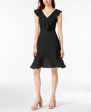 dkny black dress macys