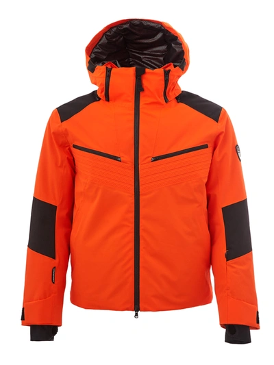 Ea7 Orange Winter Technical Jacket